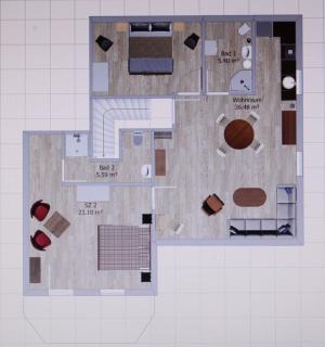 Grundriss Ferienwohnung Voelkel